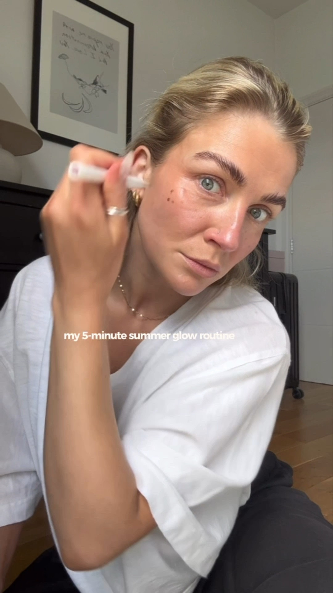 Summer glow make up
Simple and easy make up 
Natural Glow make up
Glowy make up
Bronzing drops 
Holiday make up 
Summer make up

#LTKBeauty #LTKselfcare #LTKgrwm