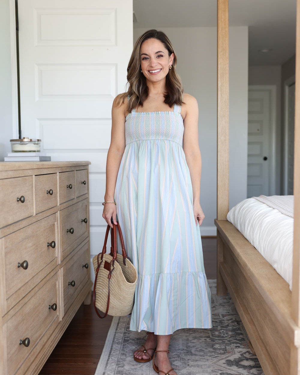 Abercrombie Summer outfits for petites!

Outfit 1:
Convertible maxi dress (Abercrombie): petite xxs
Sandals (Dolce Vita): tts

Outfit 2:
Linen blend pants (Abercrombie): xxs short - size up if in between sizes, they shrink in the wash. 28” inseam in short
White tank (Quince): xs
Straw bag (Sezane)
Sandals (DV): true to size 

Outfit 3:
Dress (Abercrombie): petite XXS
Shoes: tts

My measurements for reference: I’m 4’10” and 105lbs. My bust, waist, and hip measurement is 32”, 24”, and 36”.

#LTKootd #LTKPetite #LTKSaleAlert