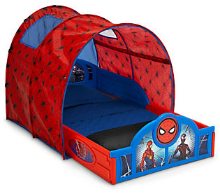 Marvel Spider-Man Sleep and Play Toddler Bed wi th Tent | QVC