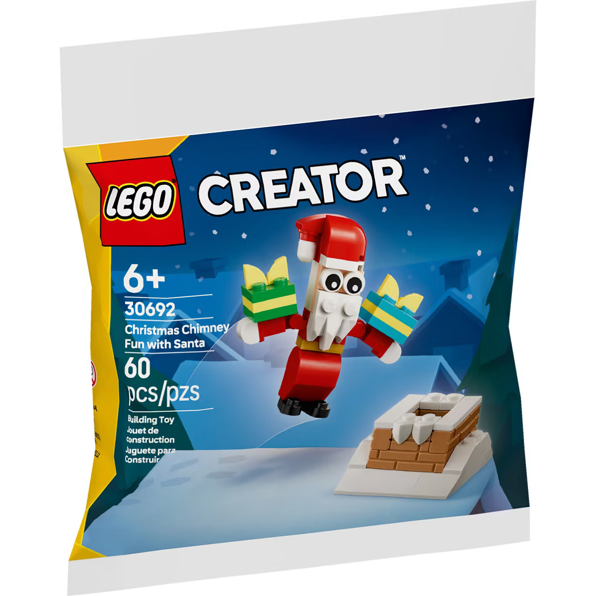 LEGO Creator Christmas Chimney Fun with Santa 30692 | Target
