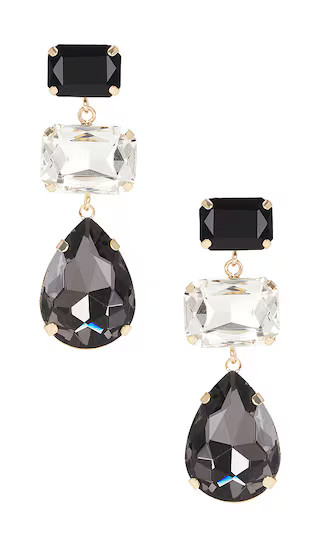 Alexi Earrings in Grey | Revolve Clothing (Global)