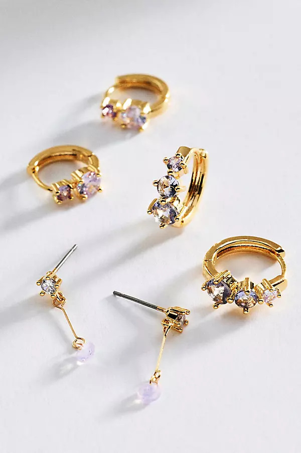 Stacking Earrings, Set of 3 | Anthropologie (US)