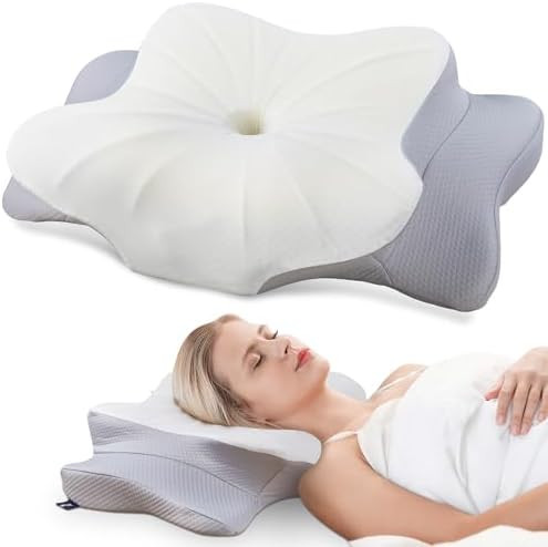 DONAMA Cervical Pillow for Neck and Shoulder,Contour Memory Foam Pillow,Ergonomic Neck Support Pi... | Amazon (US)