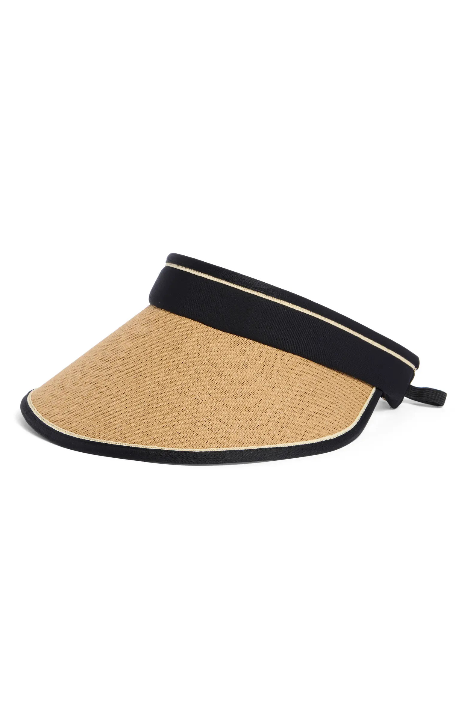 Vince Camuto Roll-Up Straw Visor | Nordstromrack | Nordstrom Rack