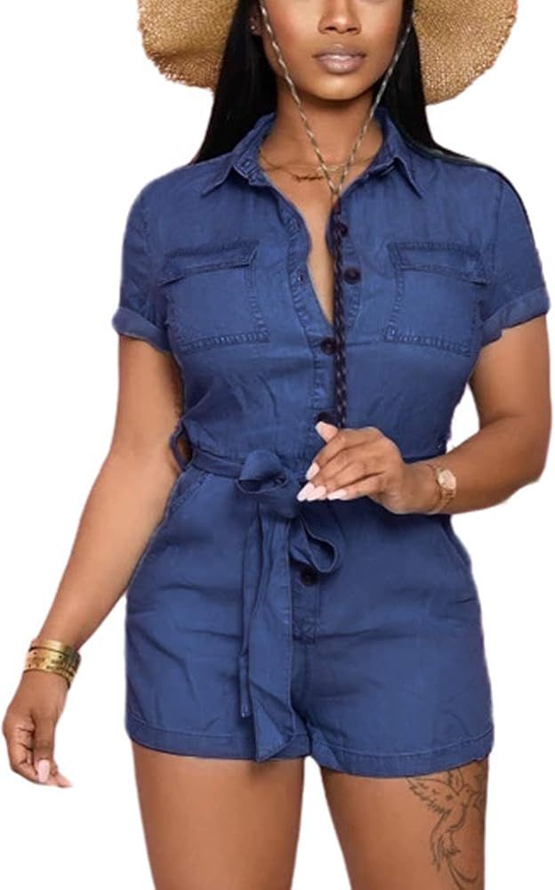  Denim Romper | Amazon (US)