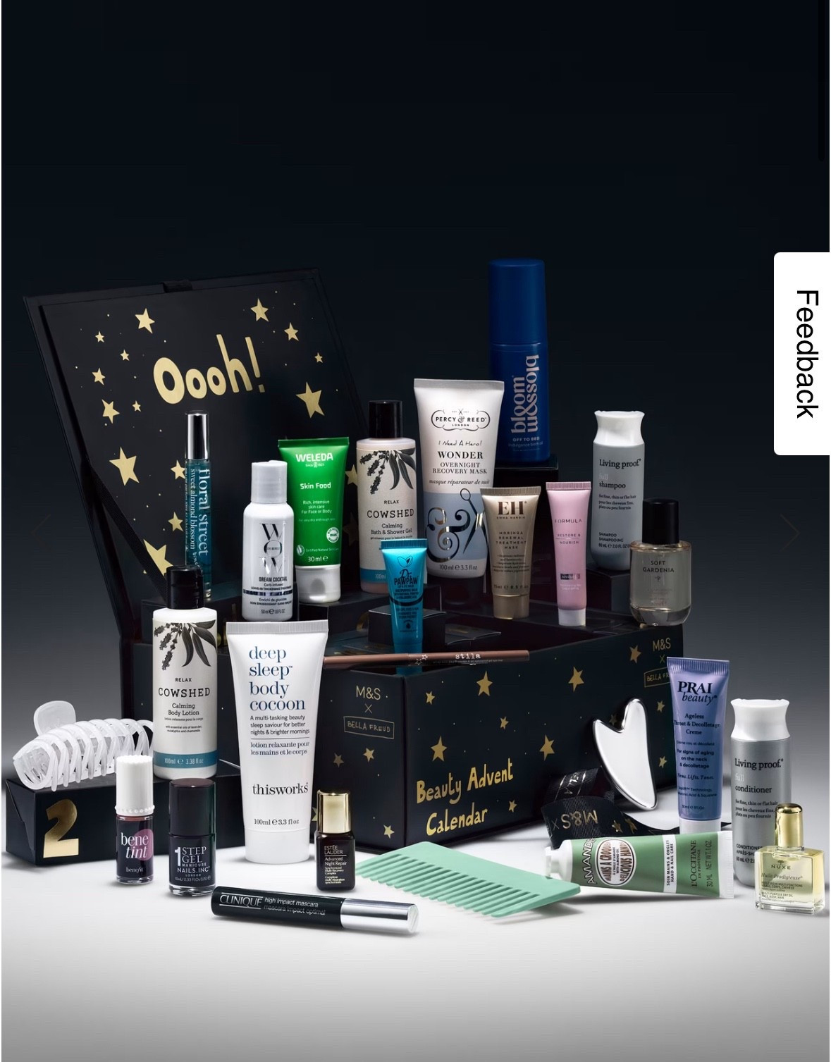 I had this last year and it was amazing. Lots of full sized products. Full size mascara and nails inc nail varnish etc. Only £60 when you spend £35 or more on full-price fashion, homeware or beauty. Worth £330