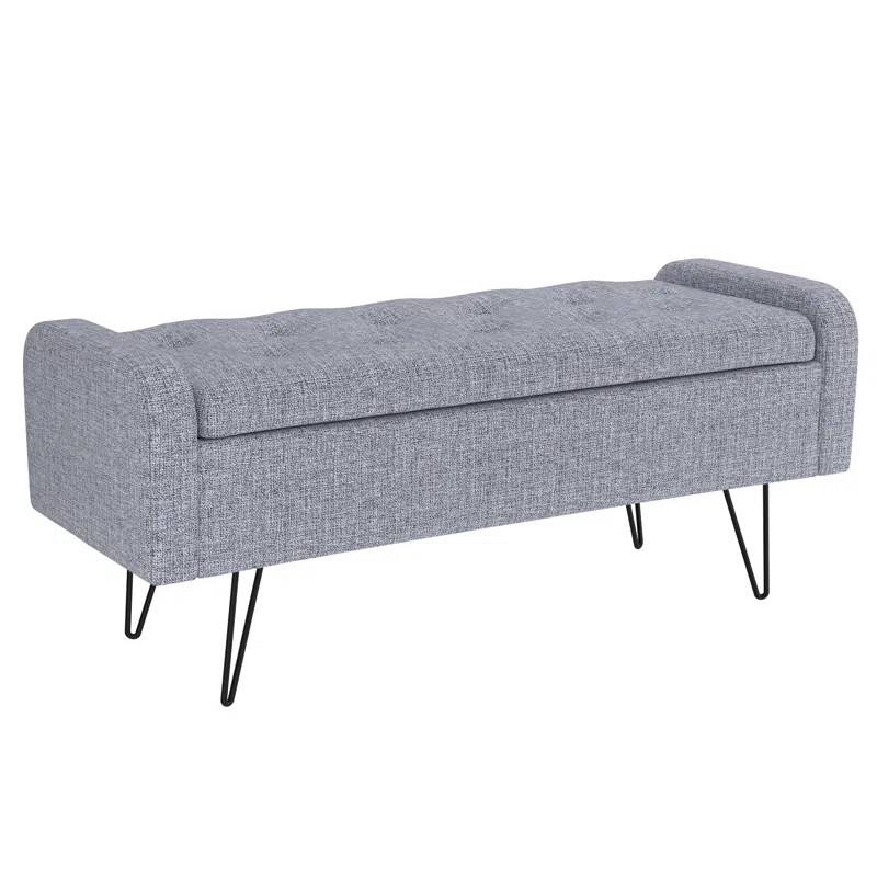 Che Upholstered Flip Top Storage Bench | Wayfair North America
