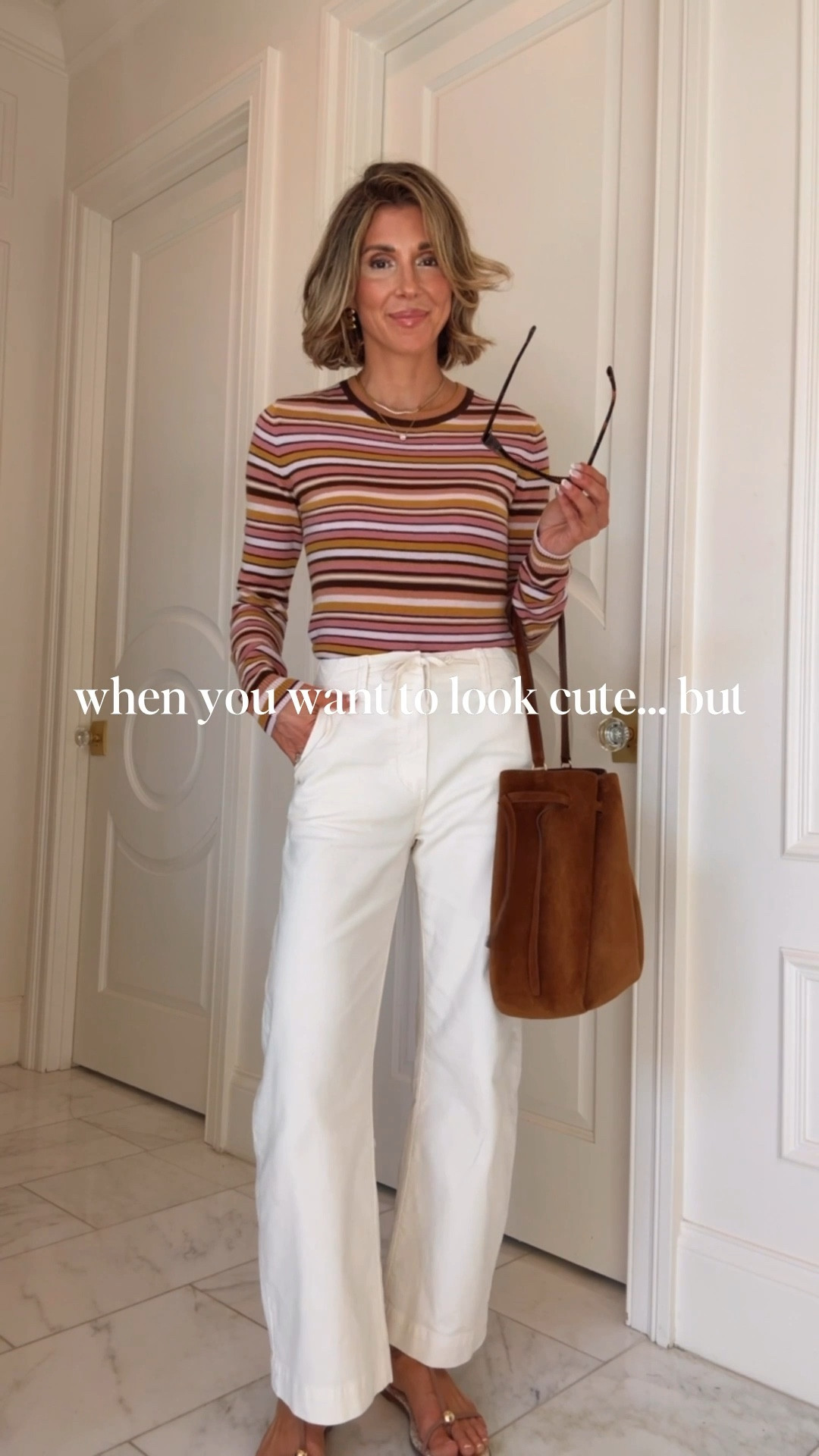 Life these cotton pants. Such a flattering fit. 