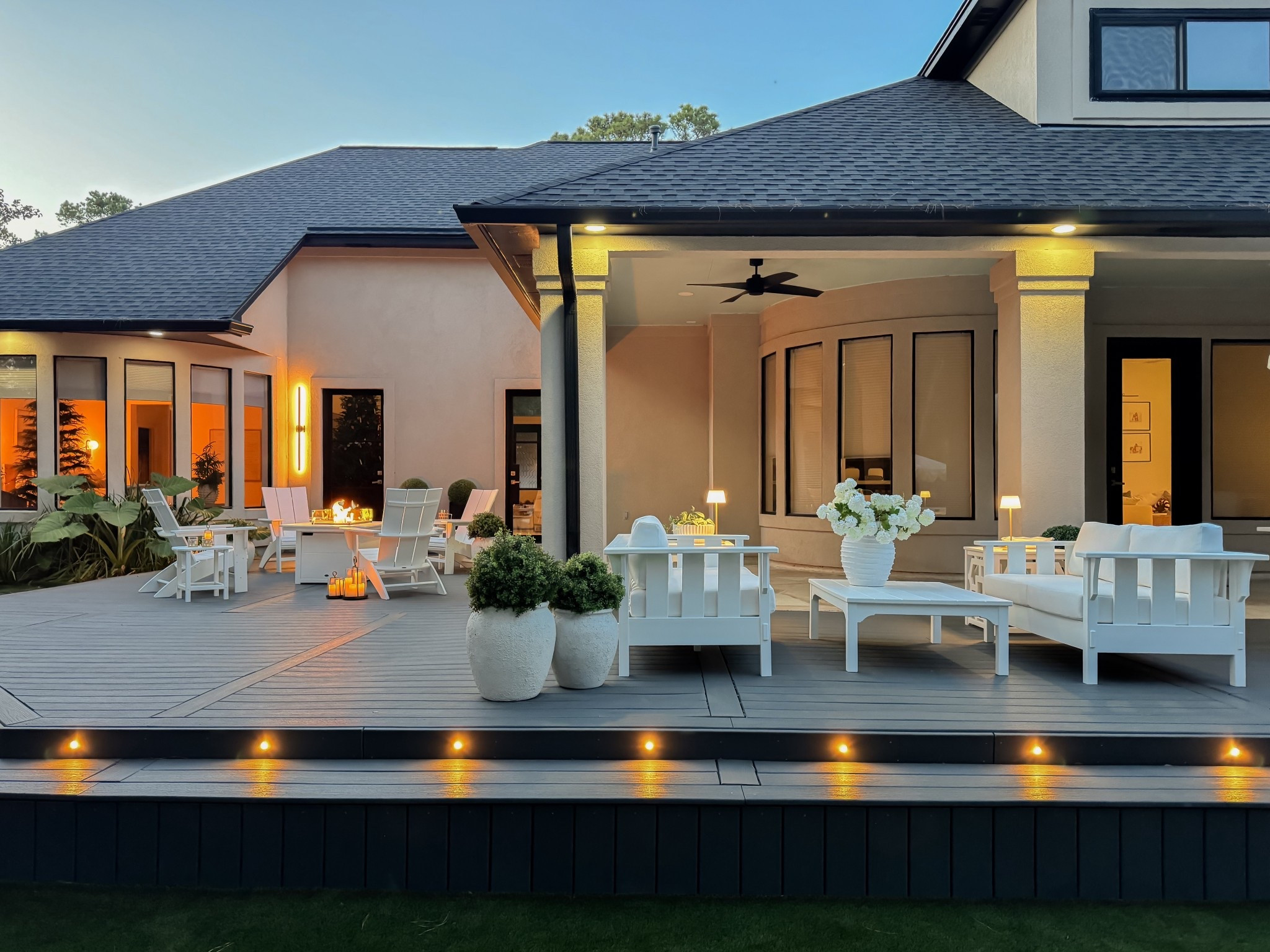 We added POLYWOOD furniture to our back patio.  Love the durability and 20 year warranty.  Comfortable and stylish. 

#LTKSaleAlert #LTKHome