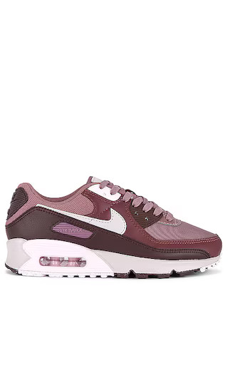 Air Max 90 Sneaker in Smokey Mauve, Platinum Violet, & Dark Pony | Revolve Clothing (Global)