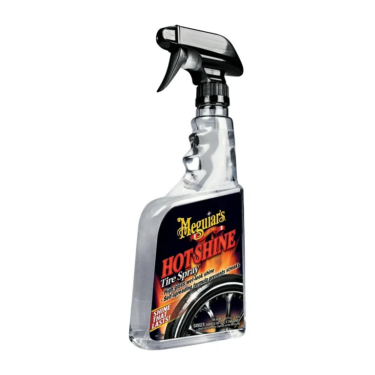 Meguiar's Hot Shine Tire Spray, G12024, 24 oz - Walmart.com | Walmart (US)