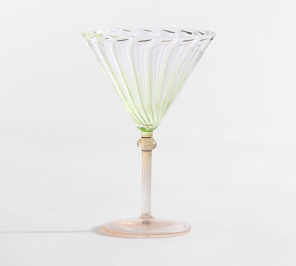 Cynthia Rowley Ombre Martini Glasses - Set of 4 | Pottery Barn (US)