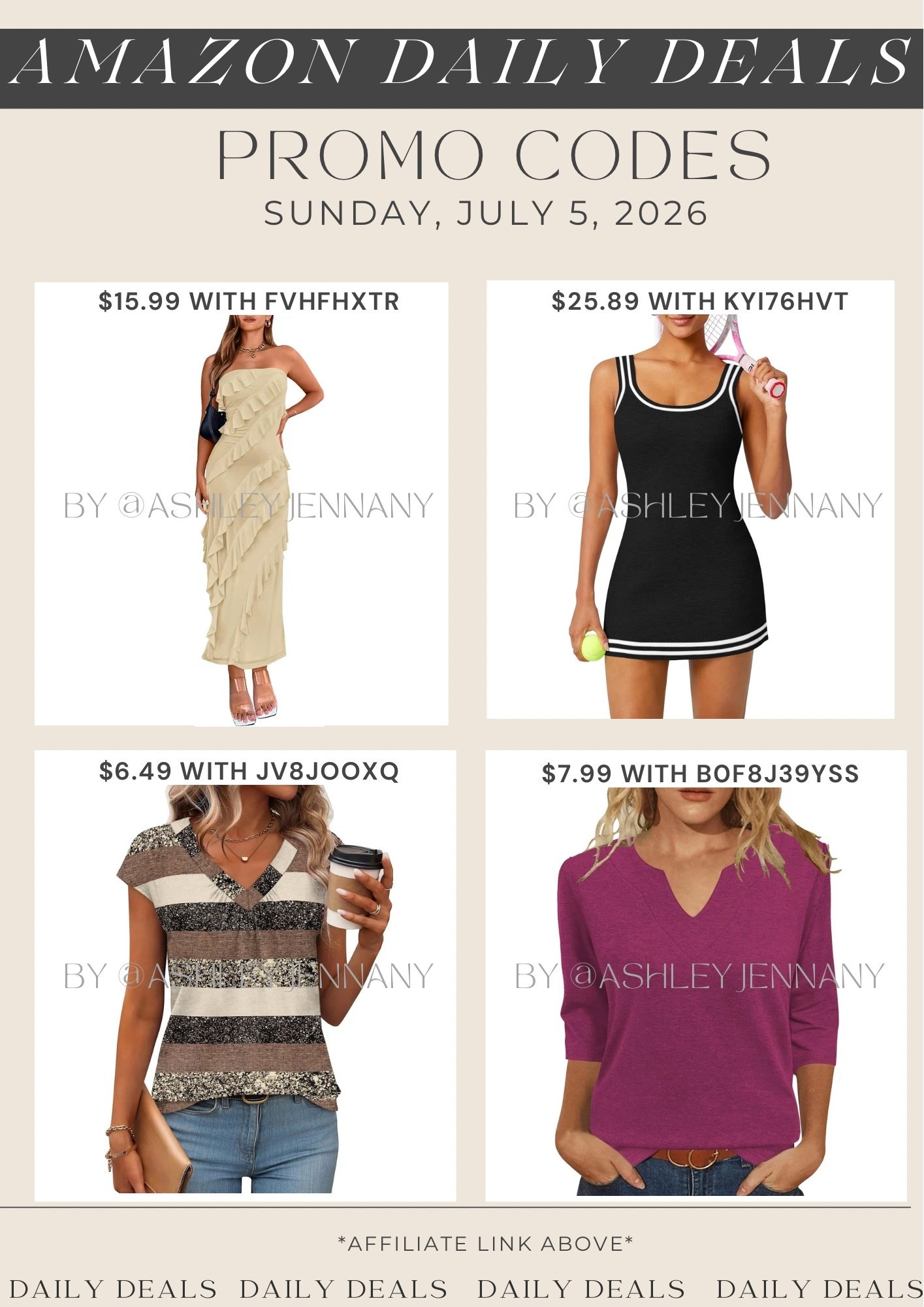 Amazon deals

#LTKSaleAlert #LTKMidsize #LTKootd