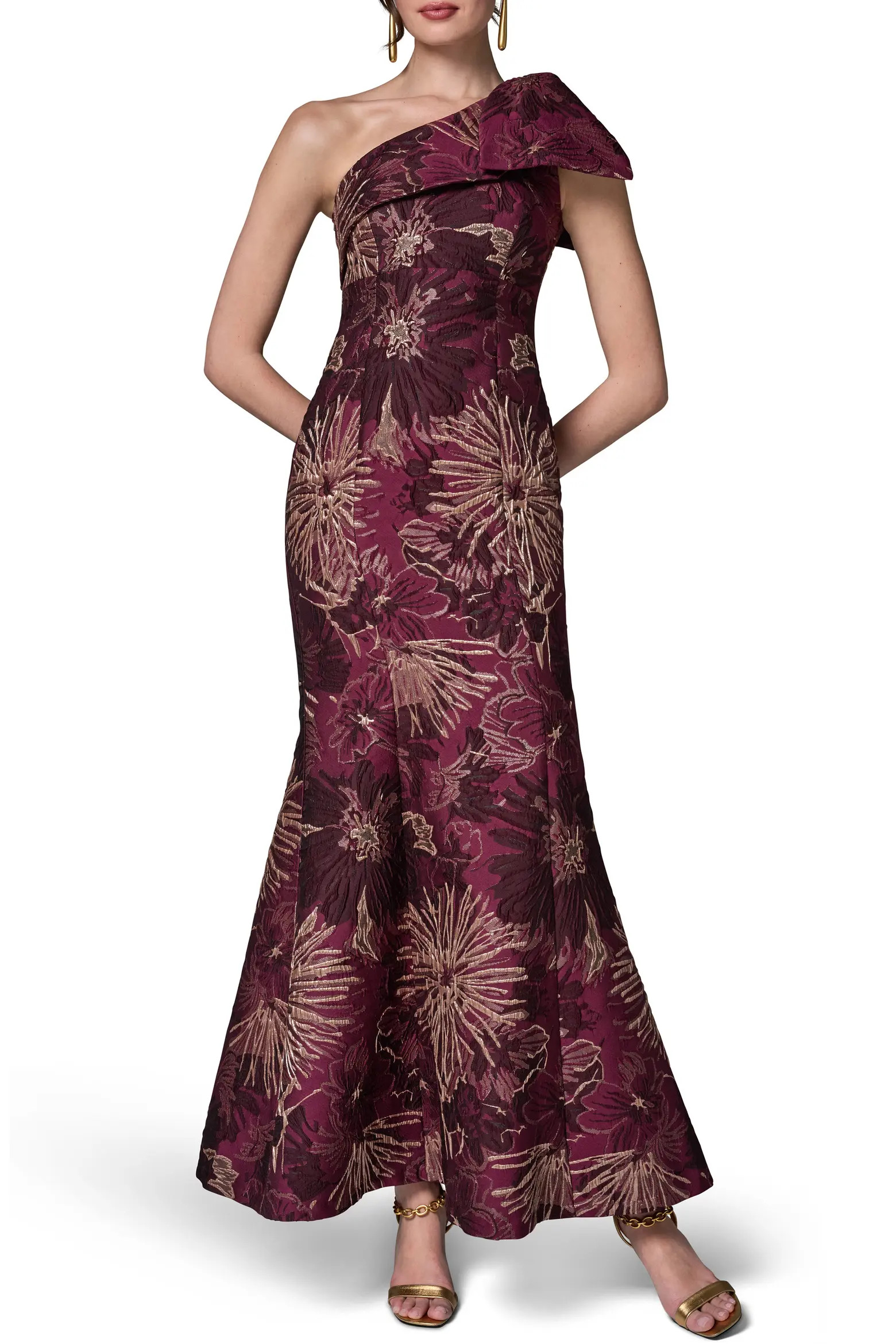 Donna Karan New York One-Shoulder Gown (Women) | Nordstrom | Nordstrom
