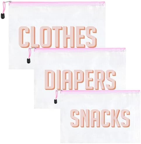 3pcs Hospital Bag Organizing Pouches for Labor and Delivery, Maternity Essentials Diaper Bag Orga... | Amazon (US)