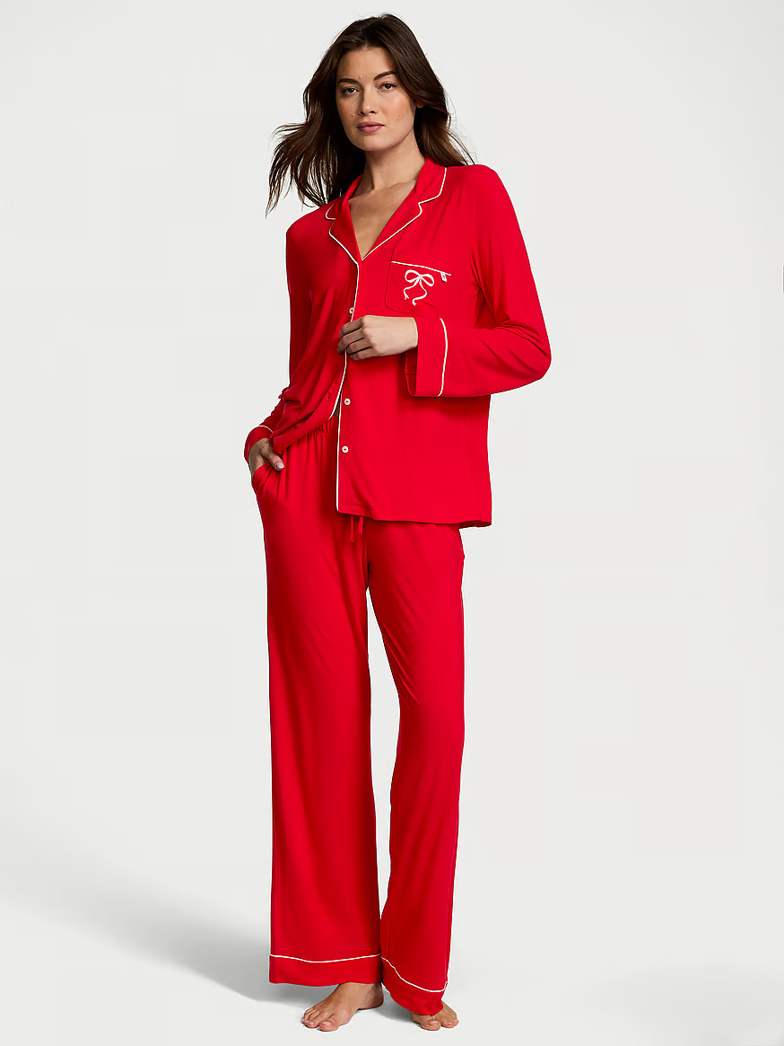 Buy Modal Long Pajama Set - Order Pajamas Sets online 5000007337 - Victoria's Secret US | Victoria's Secret (US / CA )