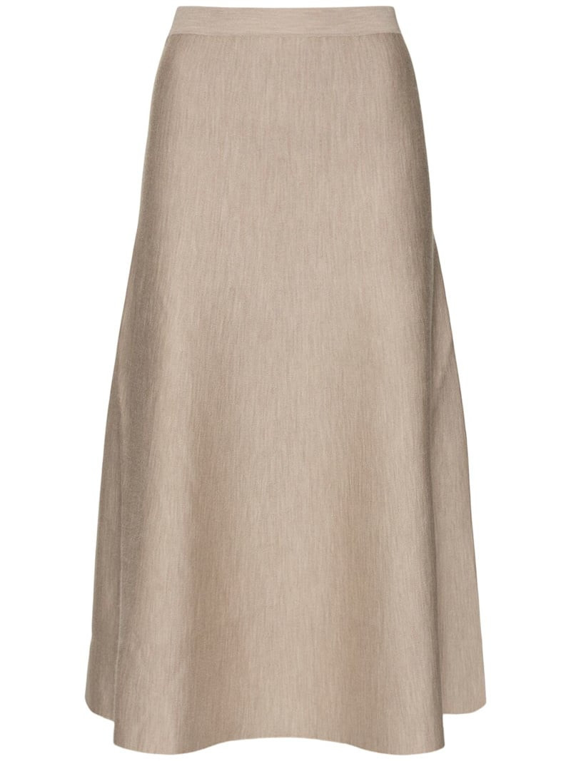 Freddie wool blend knit midi skirt | Luisaviaroma