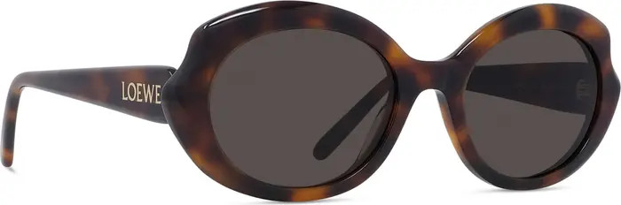 Loewe Thin Mini 54mm Oval Sunglasses | Nordstrom | Nordstrom