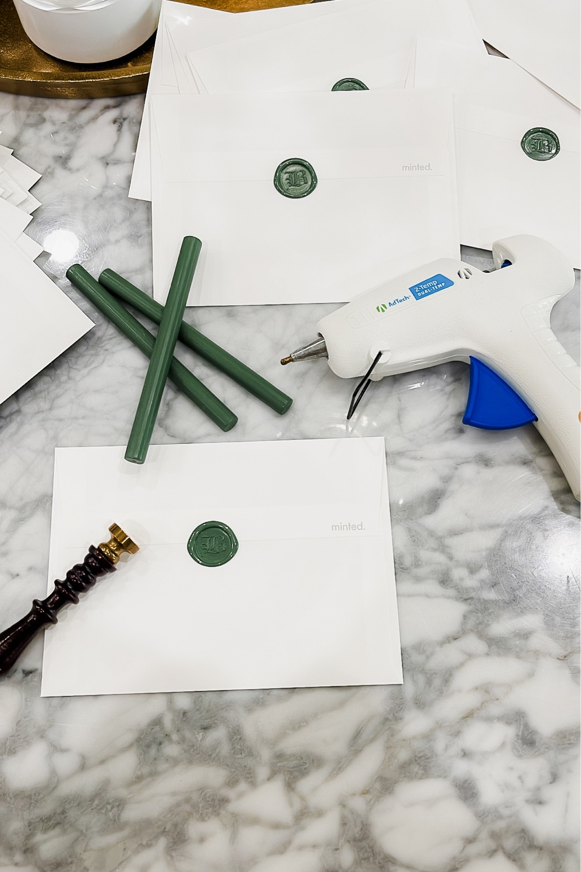 After applying wax deals to my Christmas cards for the past 9 years, I’ve found an easier way to do them! Pro tip: keep your sealer on ice in between sealing and put the gun setting to low  

#LTKsalealert #LTKHoliday #LTKSeasonal