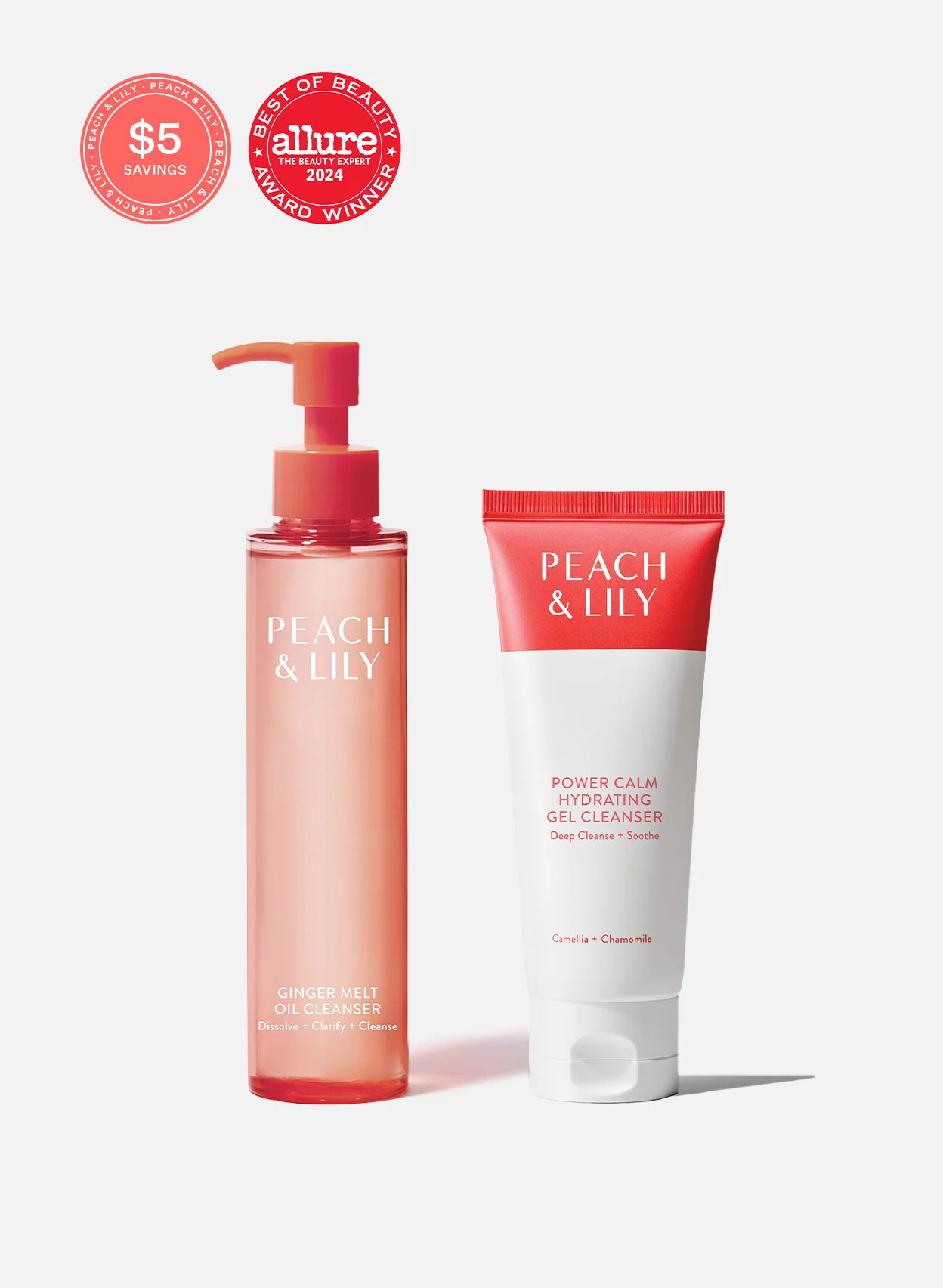 Double Cleanse Duo | Peach & Lily