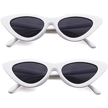 Retro Vintage Narrow Cat Eye Sunglasses for kids heart shaped sunglasses | Amazon (US)