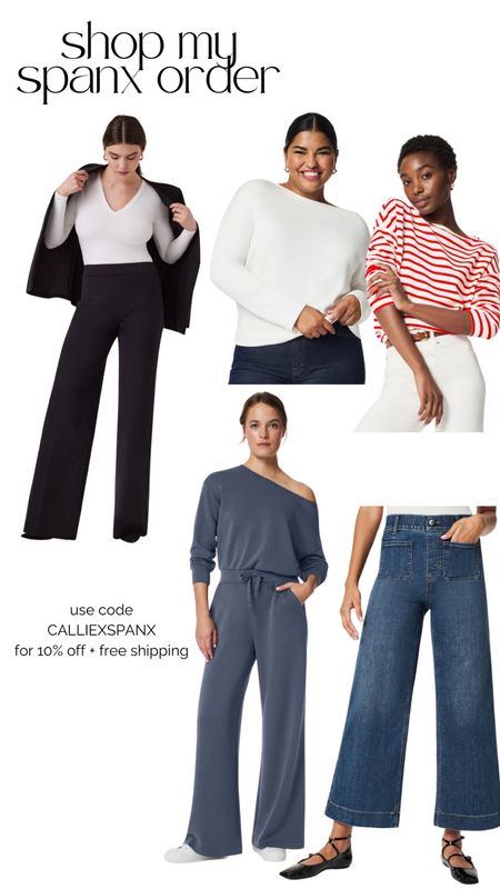 Excited to try plus size spanx styles! Use code CALLIEXSPANX for 10% off + free shipping (excludes sales) 

#LTKworkwear #LTKplussize #LTKfindsunder100
