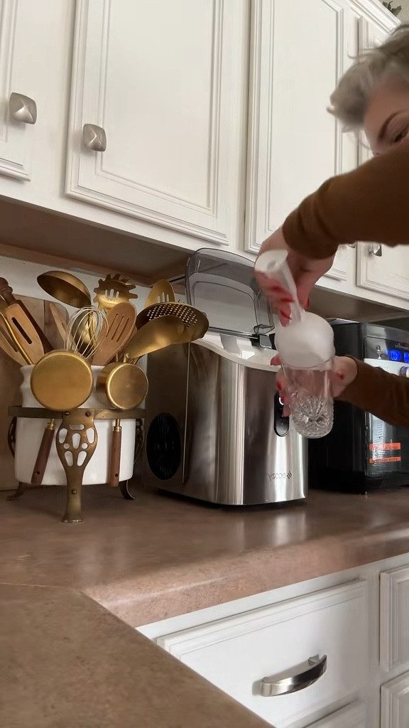 I love nugget ice and this one, you can leave the ice in there and just add water.  Perfect ice for chewing.

#LTKdayinmylife #LTKmomlife #LTKHome