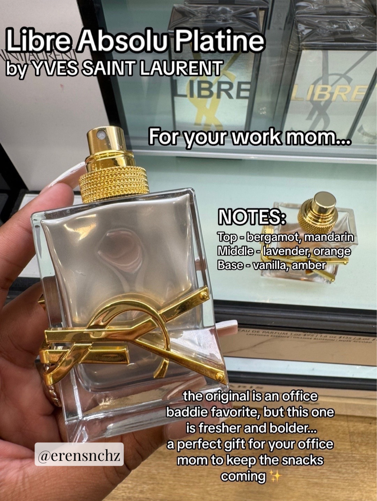 LIBRE ABSOLU PLATINE | MOTHER'S DAY PERFUME RECOMMENDATIONS ✨

#LTKBeauty #LTKGiftGuide #LTKSeasonal