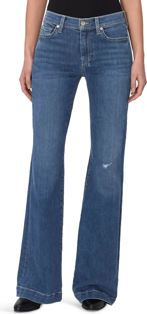 Dojo Tailorless Flare Leg Jeans | Nordstrom