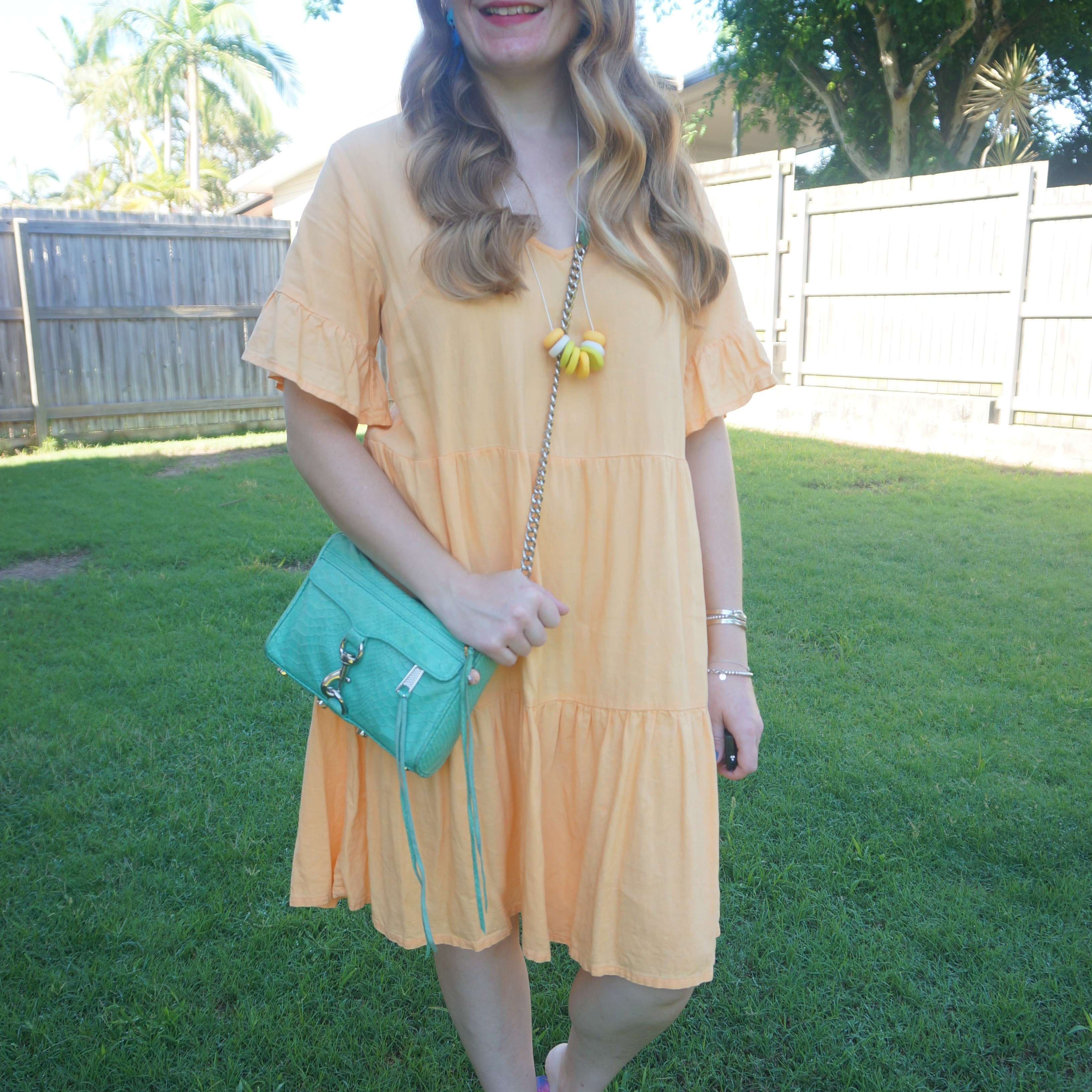 Kmart Anko yellow linen tiered dress with embossed Rebecca Minkoff mini MAC bag 💛

#LTKbag #LTKdresses #LTKaustralia