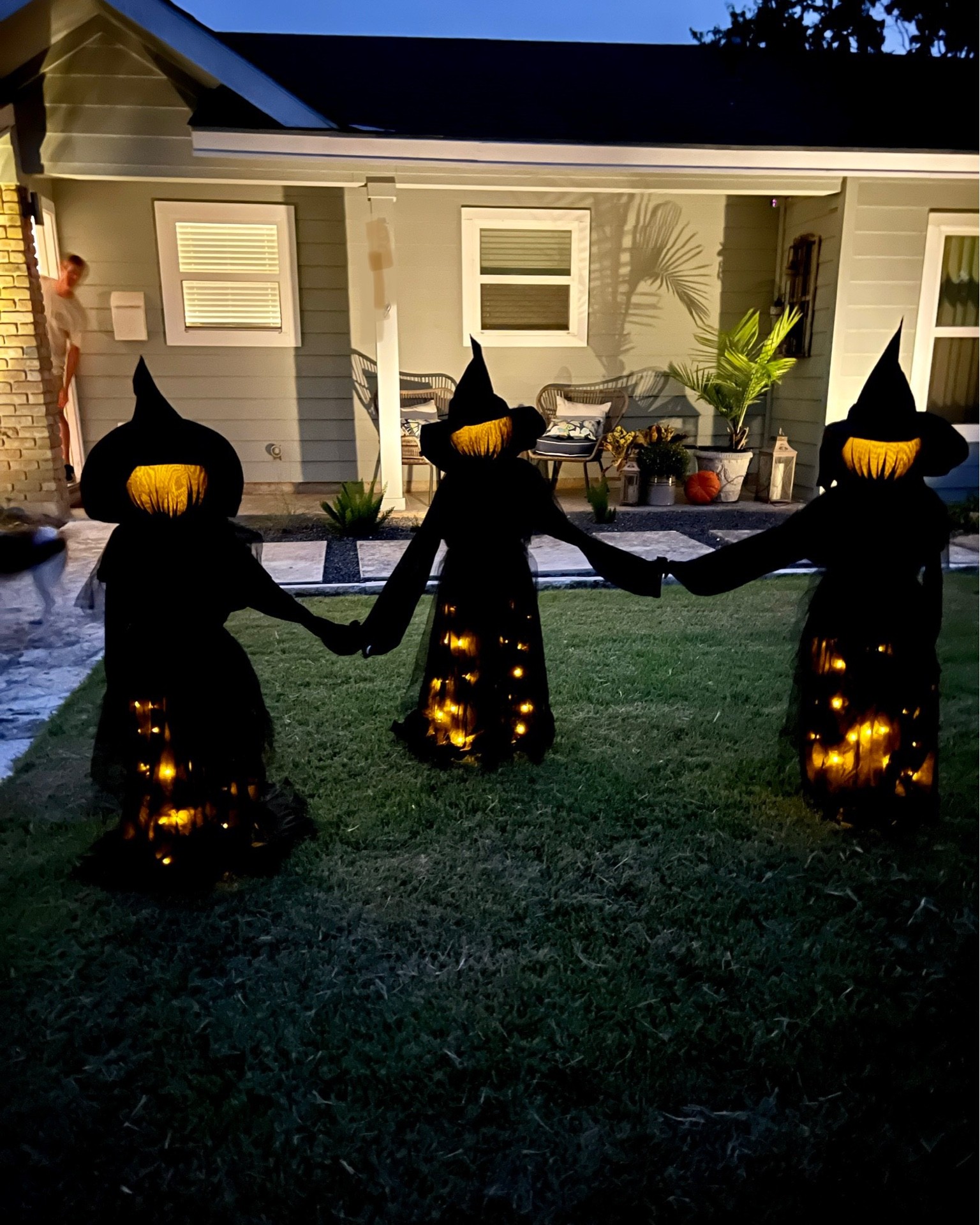 Spooky season 🧙‍♀️ these Halloween witch decorations are on sale & the perfect yard accessory! 🎃 👻 

#LTKSeasonal #LTKHoliday #LTKHalloween
