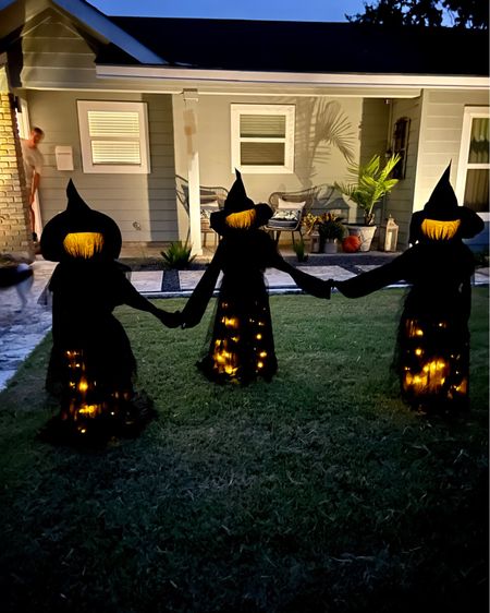 Spooky season 🧙‍♀️ these Halloween witch decorations are on sale & the perfect yard accessory! 🎃 👻 

#LTKSeasonal #LTKHoliday #LTKHalloween