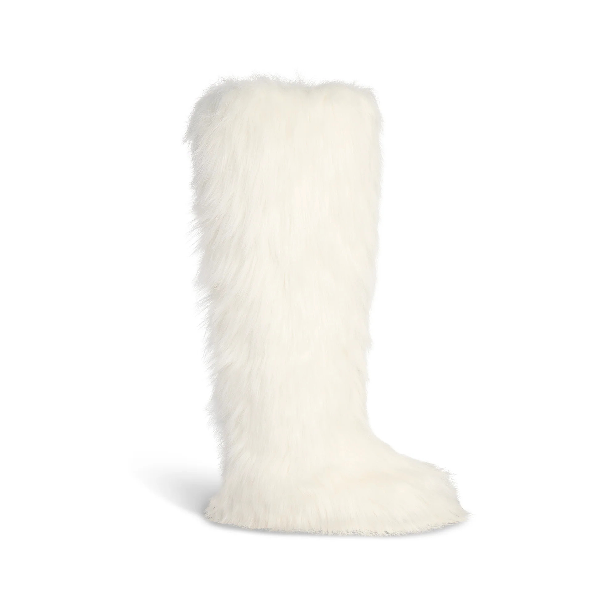 FAUX FUR OVER THE KNEE BOOT | EGRET | SKIMS | SKIMS (US)