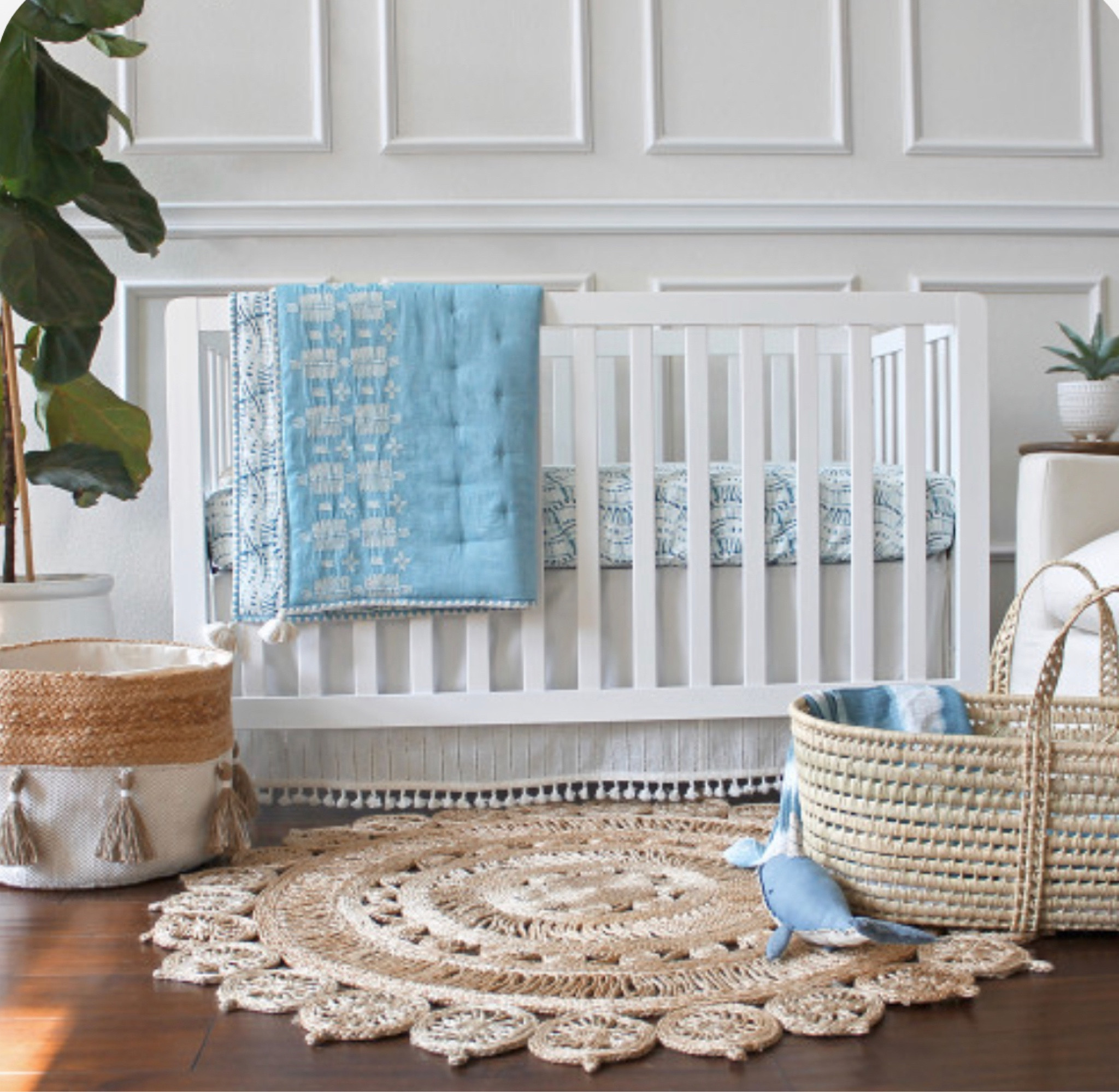 Boho themed baby nursery! 

#LTKbump #LTKbaby #LTKkids