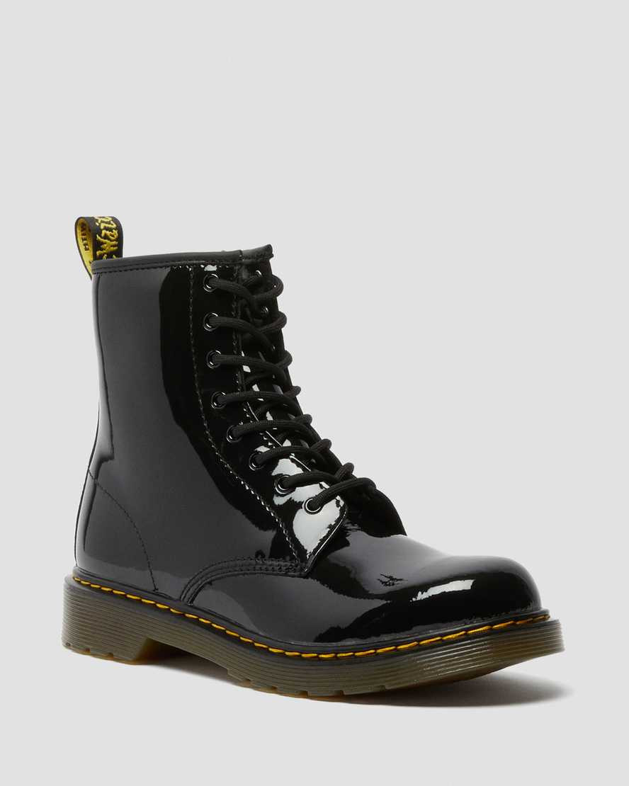 Youth 1460 Patent Leather Lace Up Boots | Dr. Martens