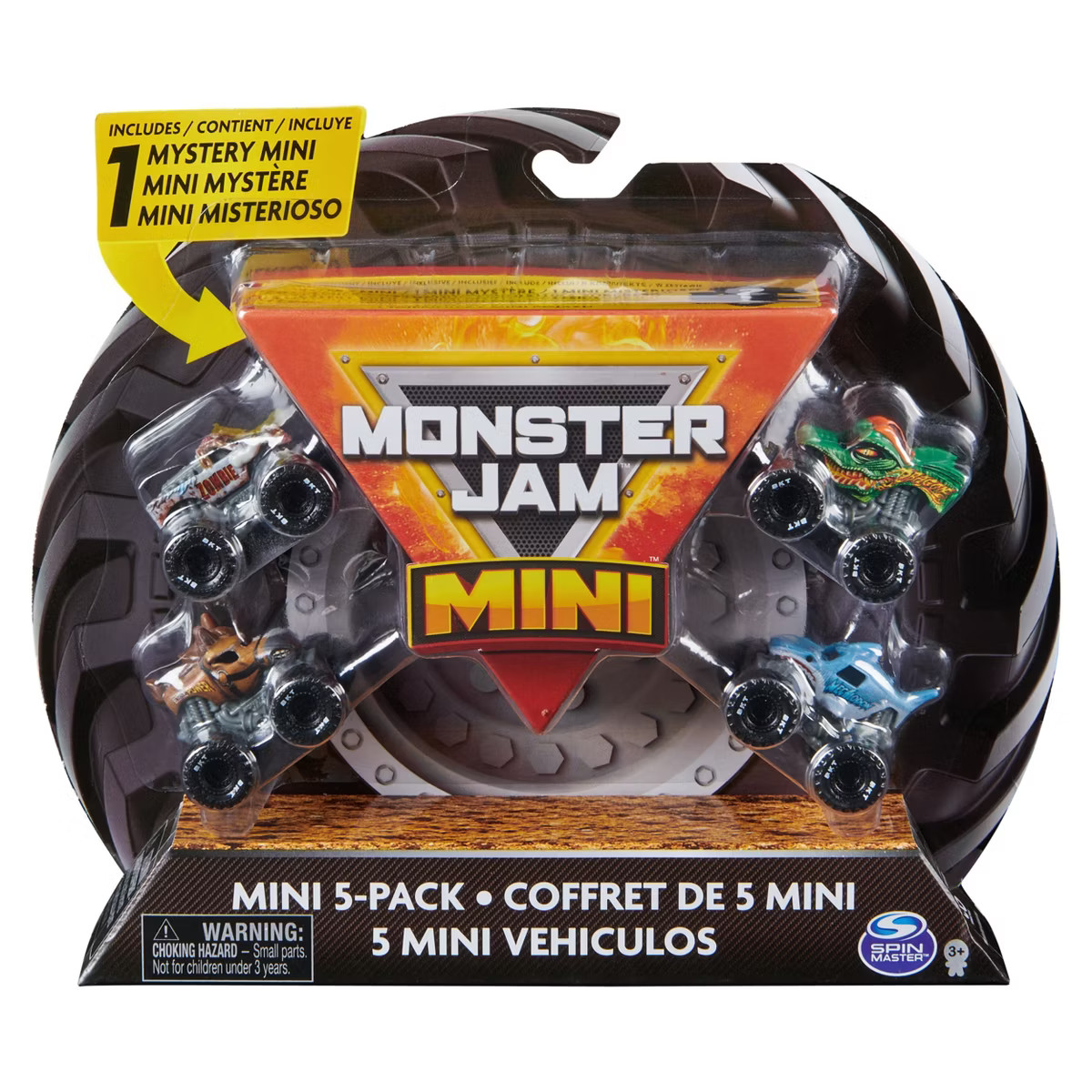Monster Jam Mini Vehicles 5pk | Target