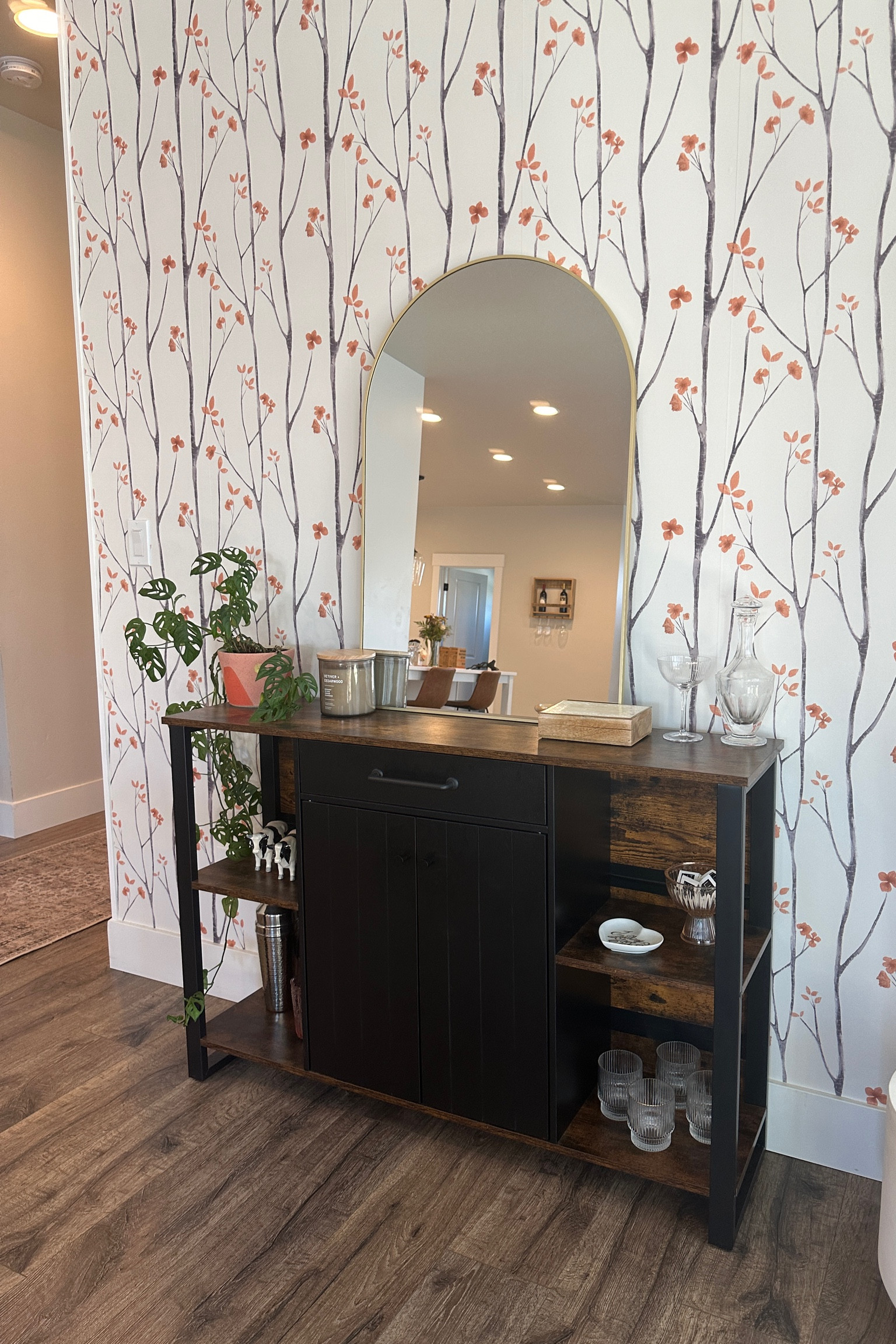 Leaning tabletop arch mirror under $50 ✨ 

#LTKSaleAlert #LTKHome #LTKFindsUnder50