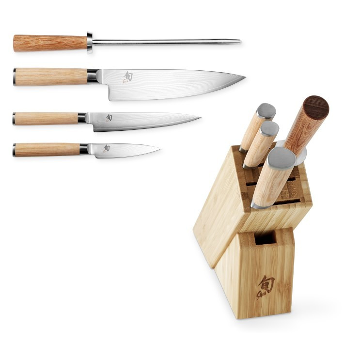 Shun Classic Blonde 5-Piece Starter Set | Williams-Sonoma