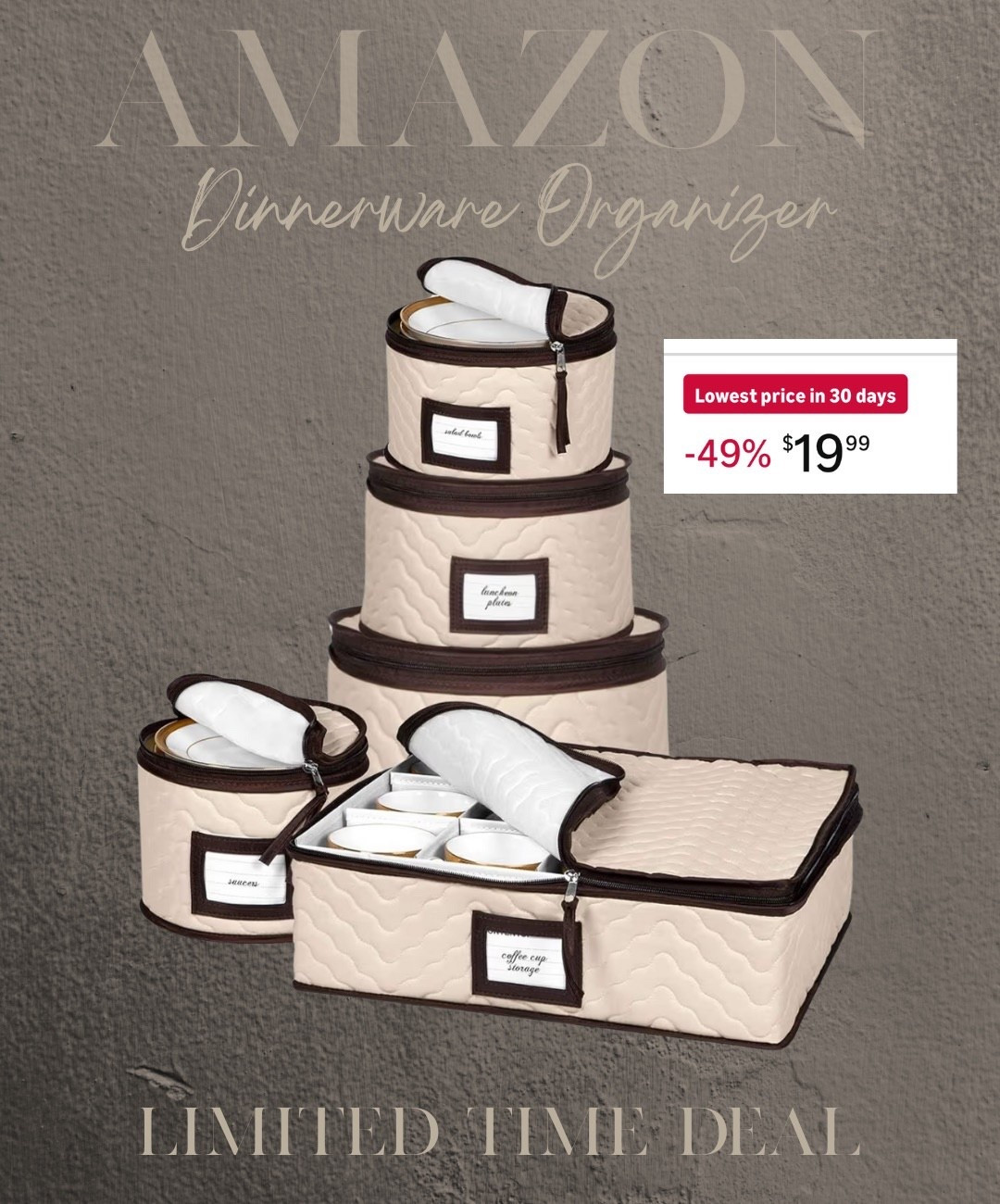 dinnerware organizer is on major sale

#LTKSaleAlert #LTKHome