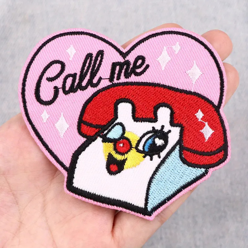 Lovely Anime Cartoon Embroidered Patches Cute Clothing Hat - Temu | Temu Affiliate Program