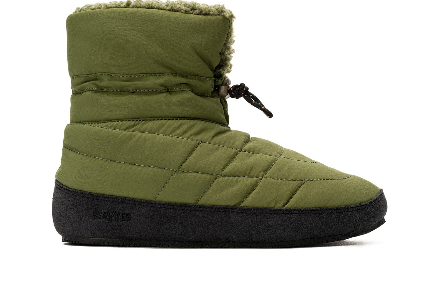 Womens - Après Puff Bootie - Surplus Green | SeaVees (US)