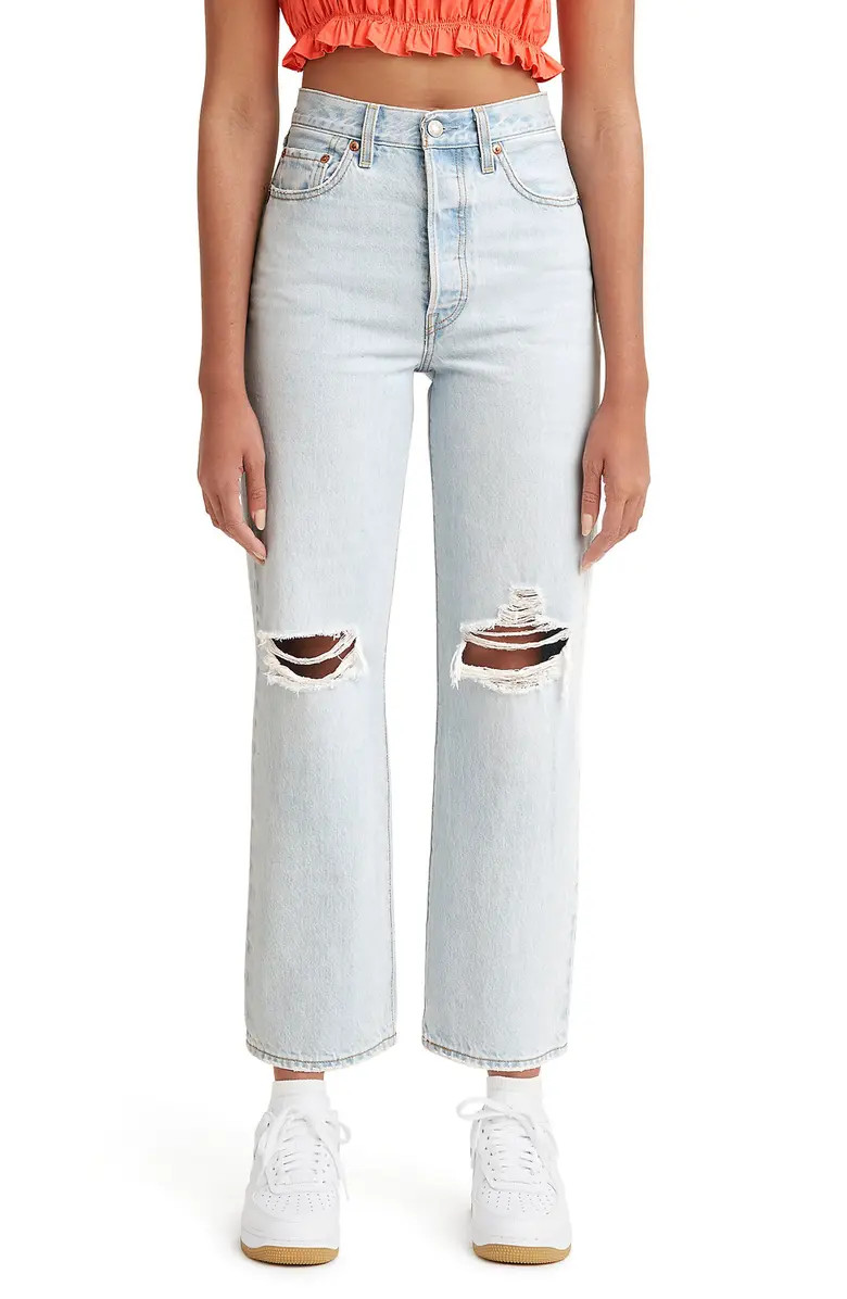 Levi's® Ribcage Straight Leg Ankle Jeans | Nordstrom | Nordstrom