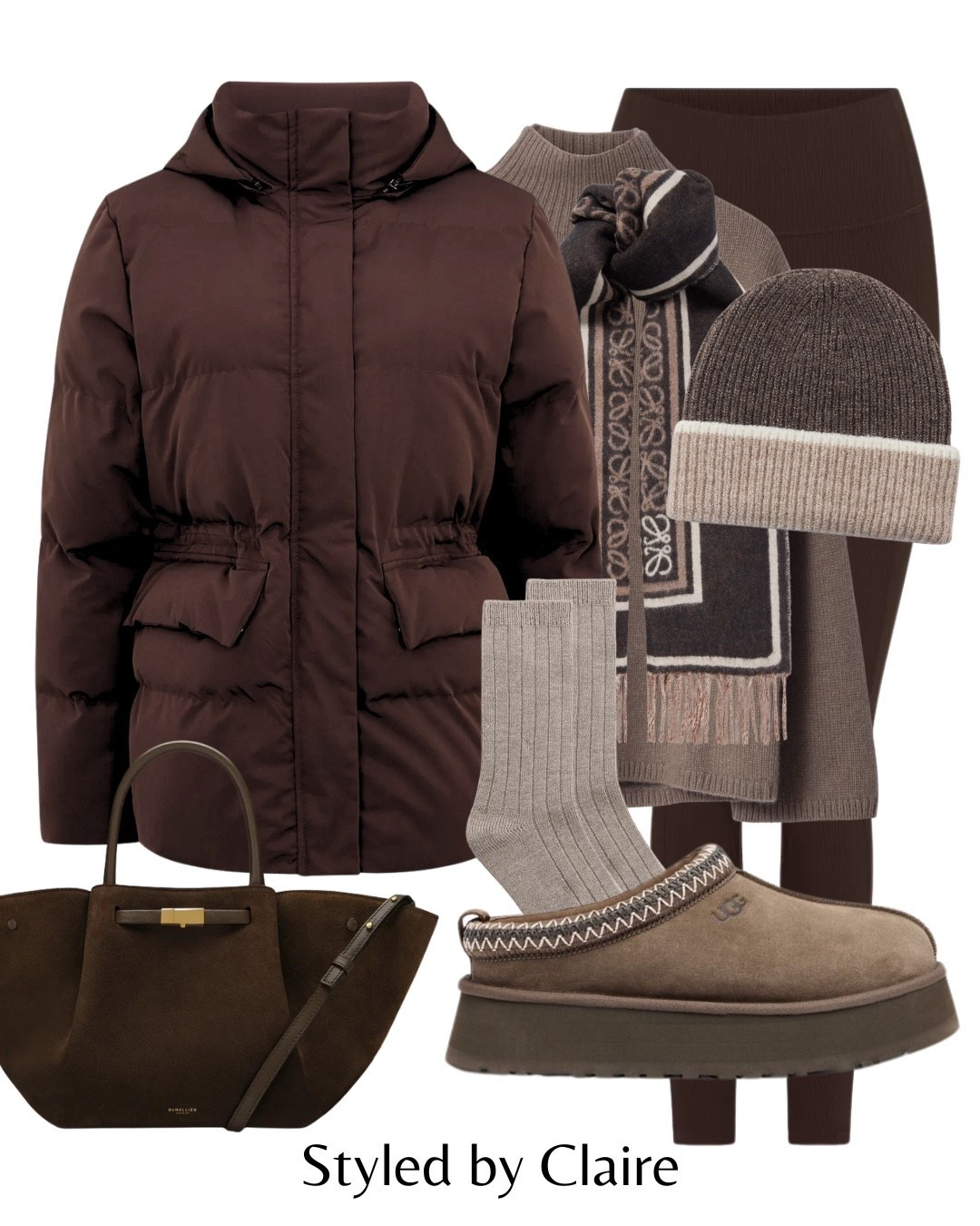 CHOCOLATE CINCHED WAIST PUFFER🍫
Discount Codes👇🏼
WATBROWNFRIDAY - WAT
BF20 - Demellier
BFCLAIRE - Lovall leggings
Tags: wat the brand brown pocket detail elevated coat jacket Loewe anagram scarf net a porter beanie Zara Black Friday Ugg tazz ribbed socks demellier London mocha suede tote leggings cashmere knit fashion winter layer inspo outfit ideas chic women’s style city break Christmas markets wonderland capsule wardrobe basics

#LTKstyletip #LTKwinter #LTKbag
