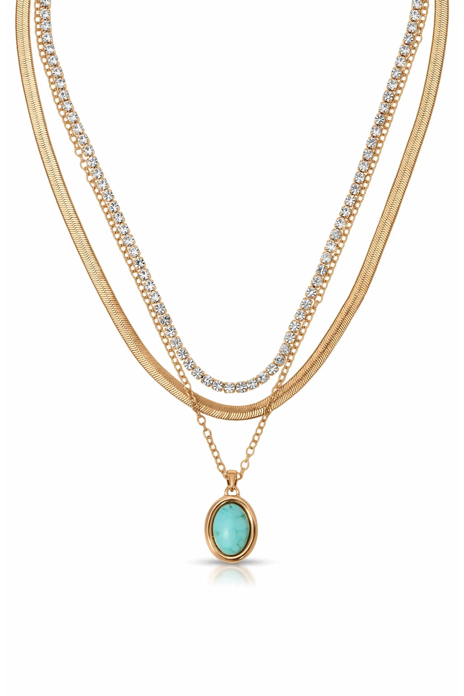 Crystal Halo Multistrand Necklace (Women) | Nordstrom | Nordstrom