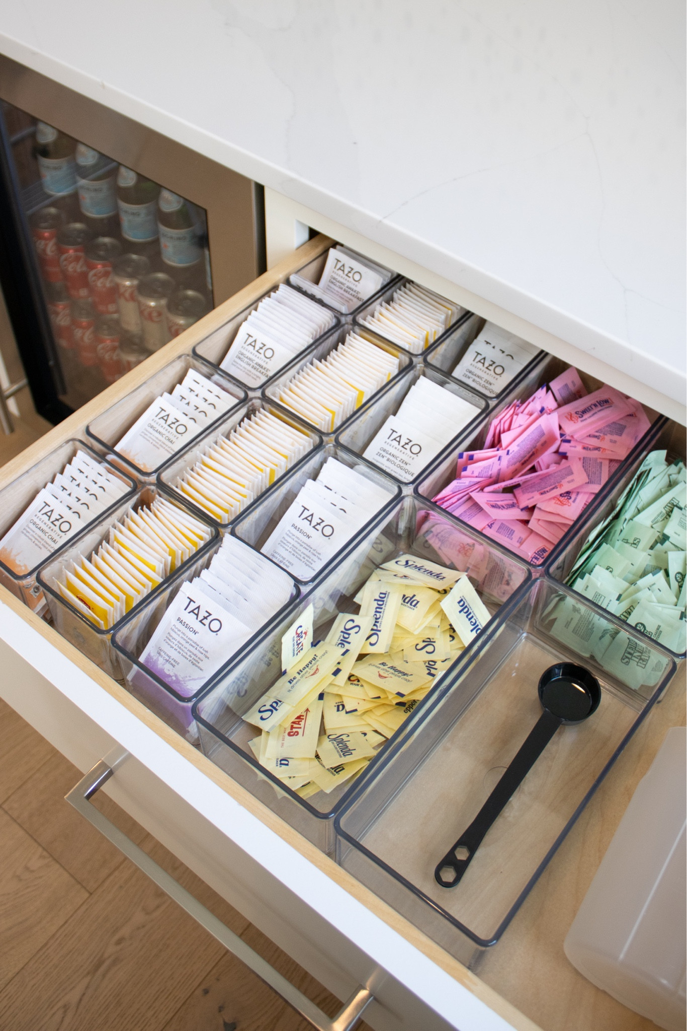 The easiest way to keep your coffee/tea drawer organized + beautiful. ✨ #homeorganization #organizedhome #coffeestation #teadrinker #kitchenorganization #drawerorganization

#LTKFamily #LTKStyleTip #LTKHome