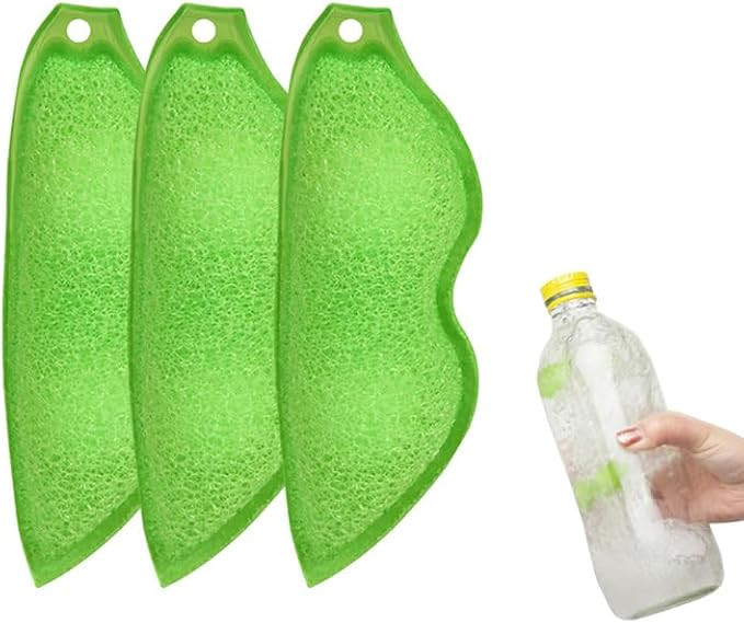 Creative Pea Bottle Cleaner - Beans-Shaped, Reusable, and Heat-Resistant for Effortless Internal ... | Amazon (US)