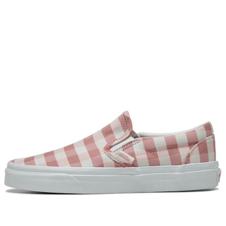 Vans Classic Slip-On 'Pink Gray White' VN000XG8B06 | KICKS CREW