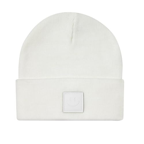 MaxNova White Beanie Hat | Amazon (US)