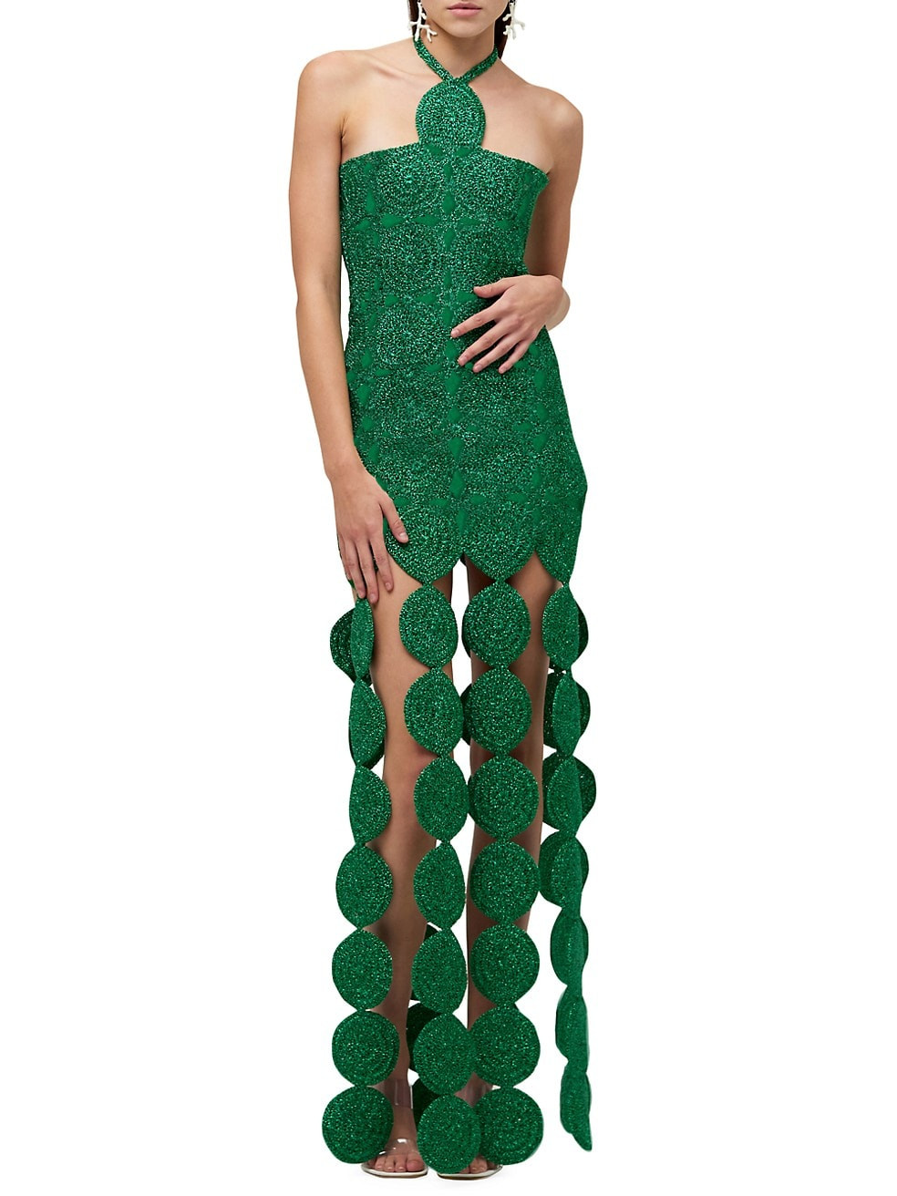 Beep Beep Cricular Carwash Fringe Gown | Saks Fifth Avenue