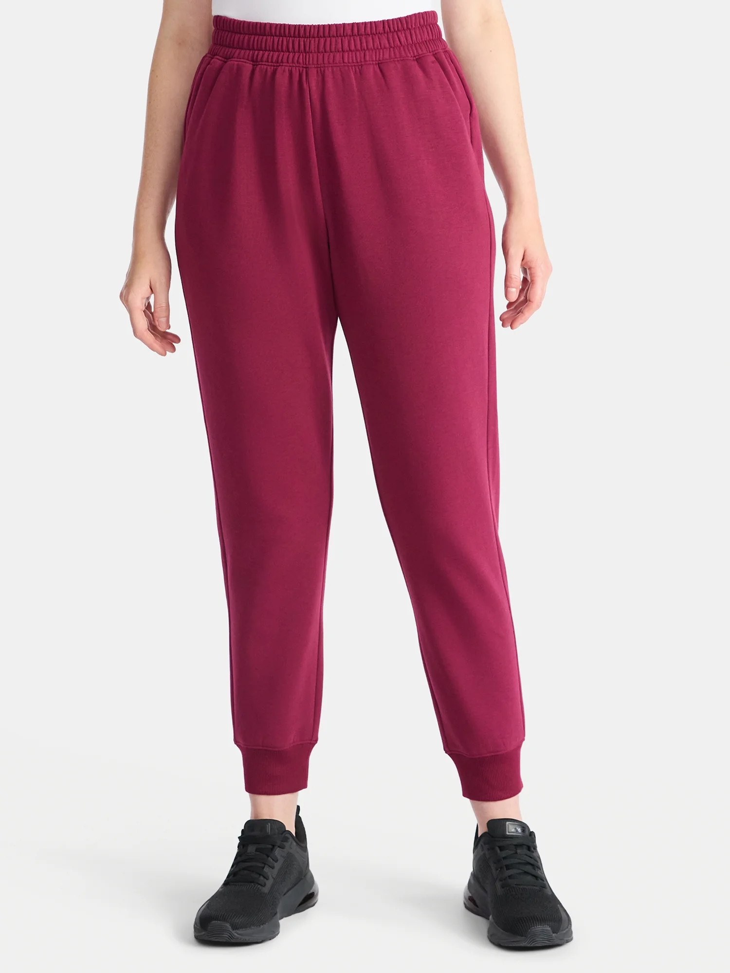 Athletic Works Women's and Women's Plus Super Soft Jogger Pants, 29" Inseam, Sizes XS-4X | Walmart (US)